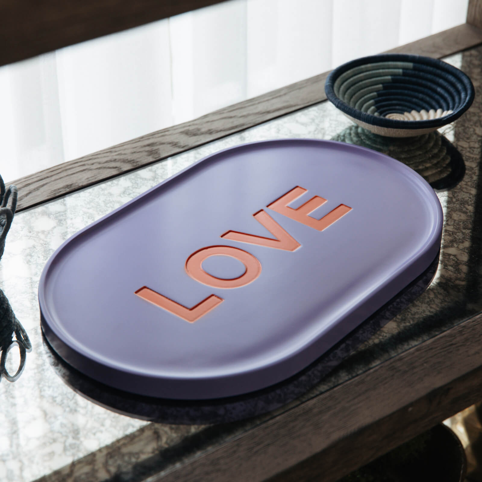 Wooden Hand Painted Tray