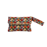 Handmade Kaleidoscope Wristlet Clutch