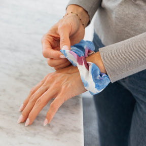 Handmade Deep Sea Scrunchie