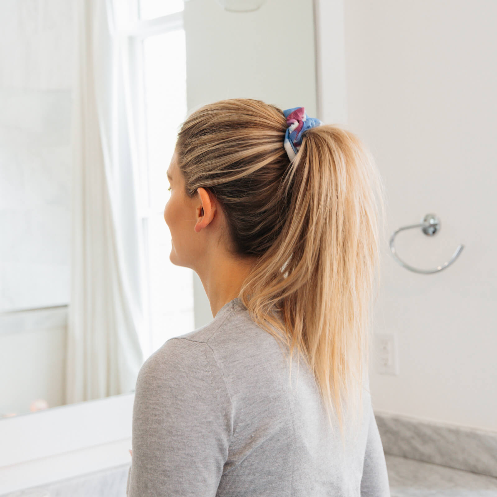 Handmade Deep Sea Scrunchie