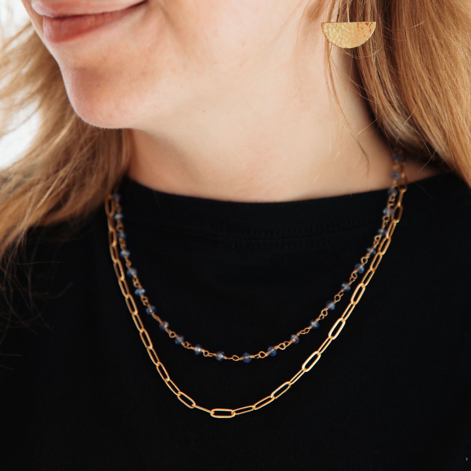 Handmade Double Strand Necklace