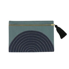 Kantha Eclipse Pouch