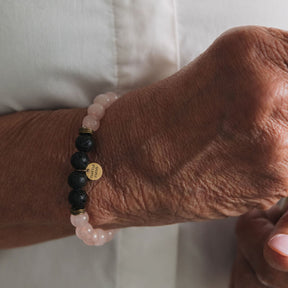 Rose Quartz Essential Oil Bracelet