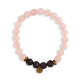 Rose Quartz Essential Oil Bracelet