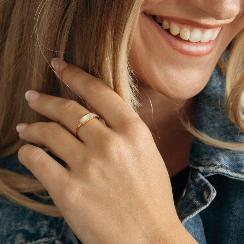 Rebel Pearl Ring