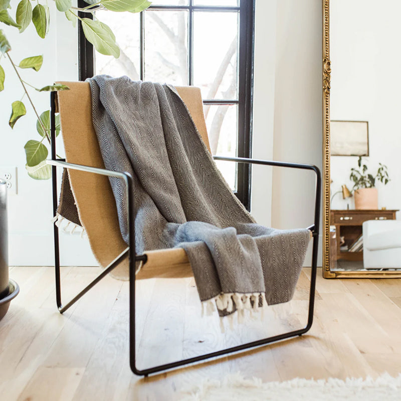 Herringbone Throw