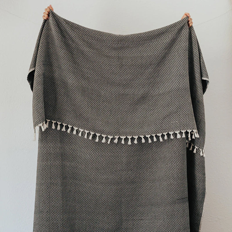 Joyful Handwoven Throw