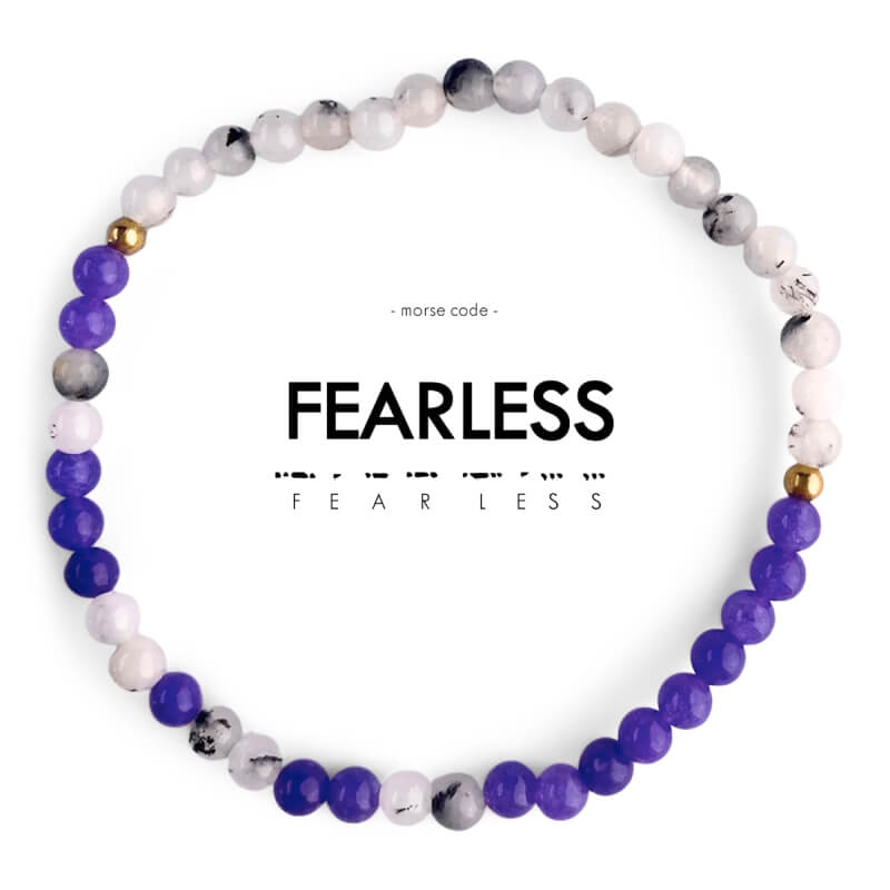 Fearless Morse Code Bracelet