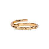 Brave Morse Code Ring