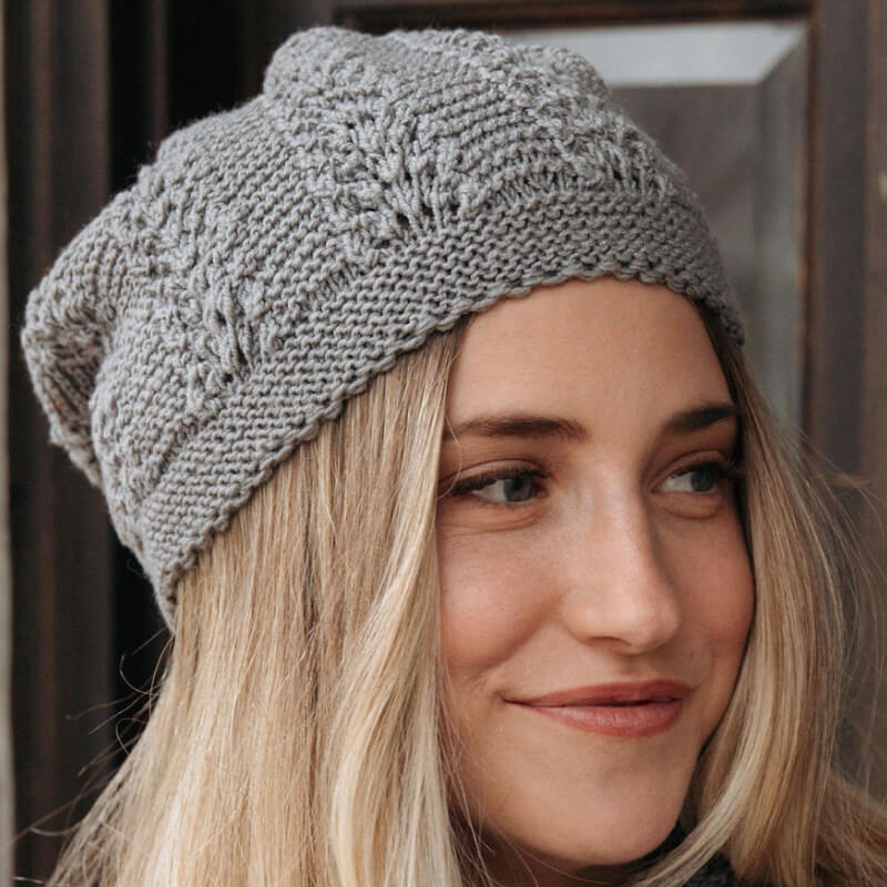 Handknit Cotton Cap