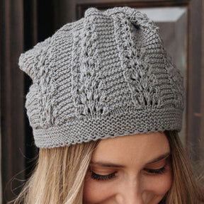 Handknit Cotton Cap