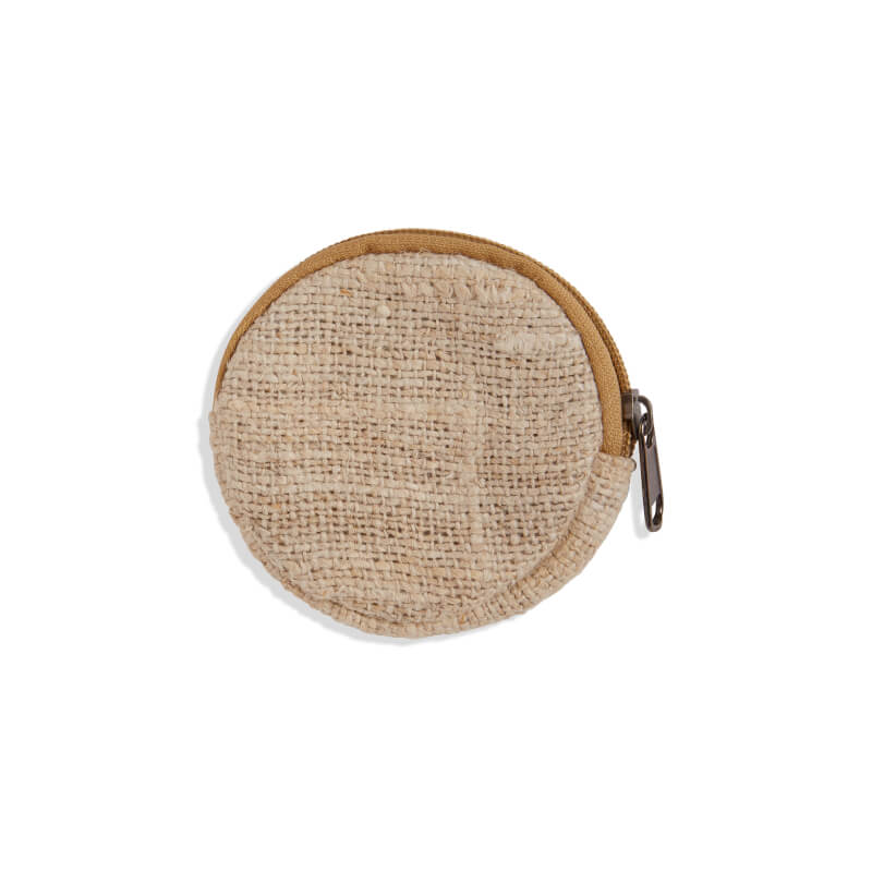 Hemp Round Coin Purse