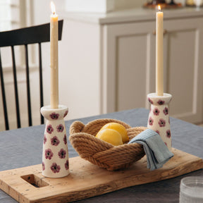 Ceramic Candle Holder Set