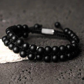 Helix Matte Black Bracelet