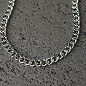 Linked Curb Chain Necklace