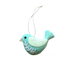 Hand Sewn Bird Ornament