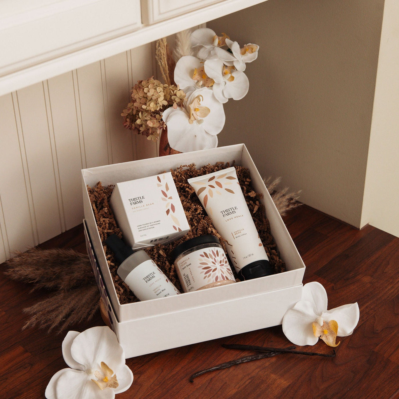 Vanilla Self Care Spa Set