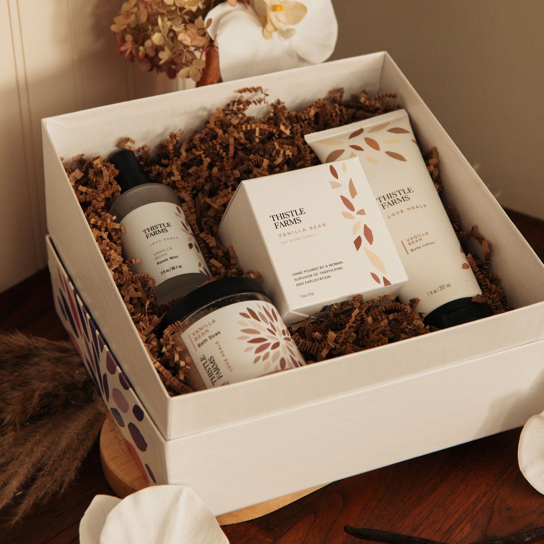 Vanilla Self Care Spa Set