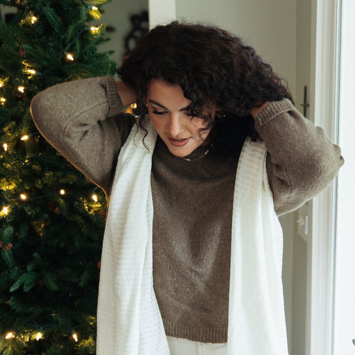 Silk & Cotton Artisan Wrap