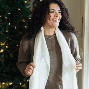 Silk & Cotton Artisan Wrap