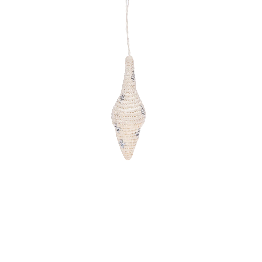 Handwoven Charming Icicle Ornament