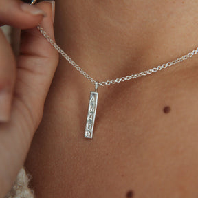 Sterling Loved Pendant Necklace