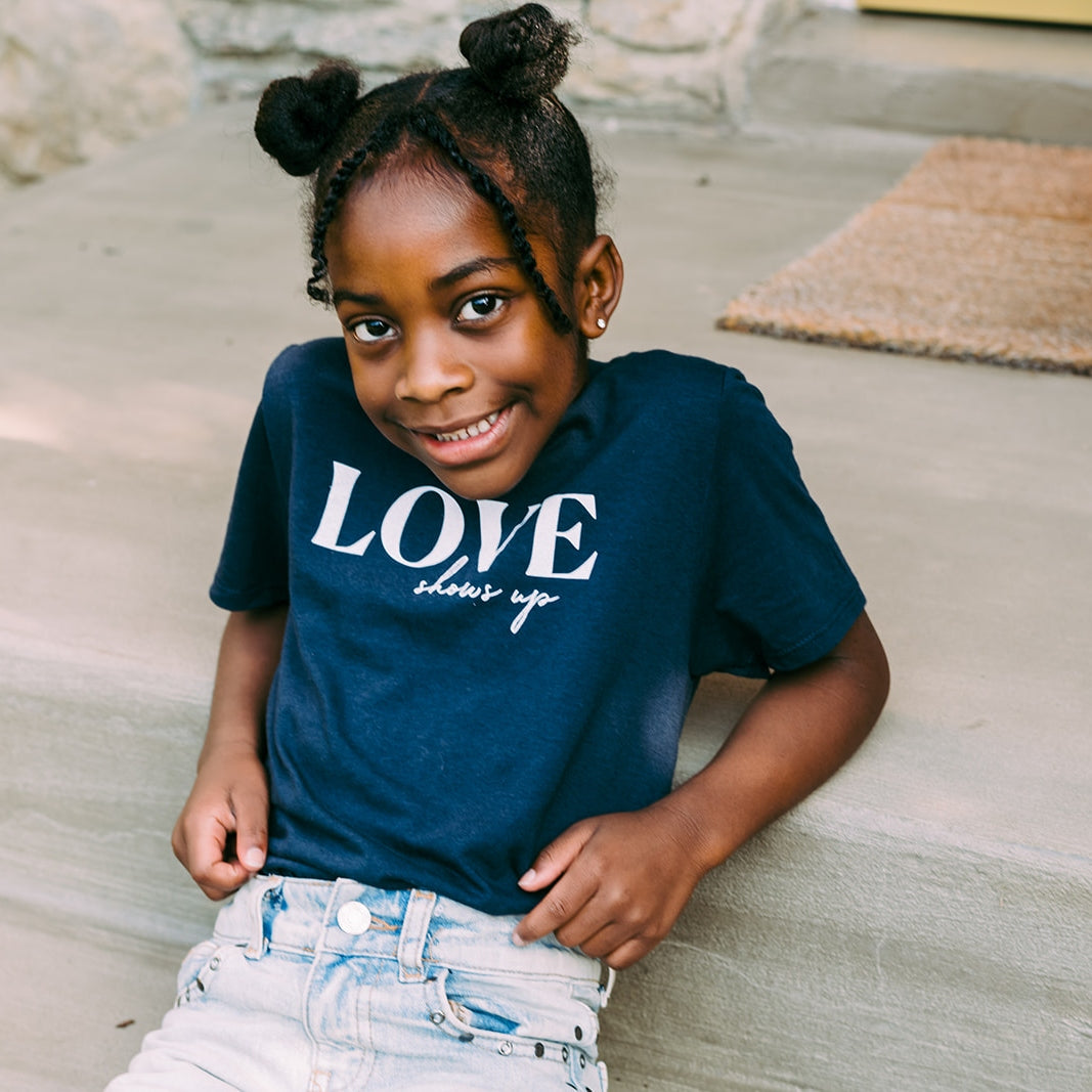 Love Shows Up Youth Tee