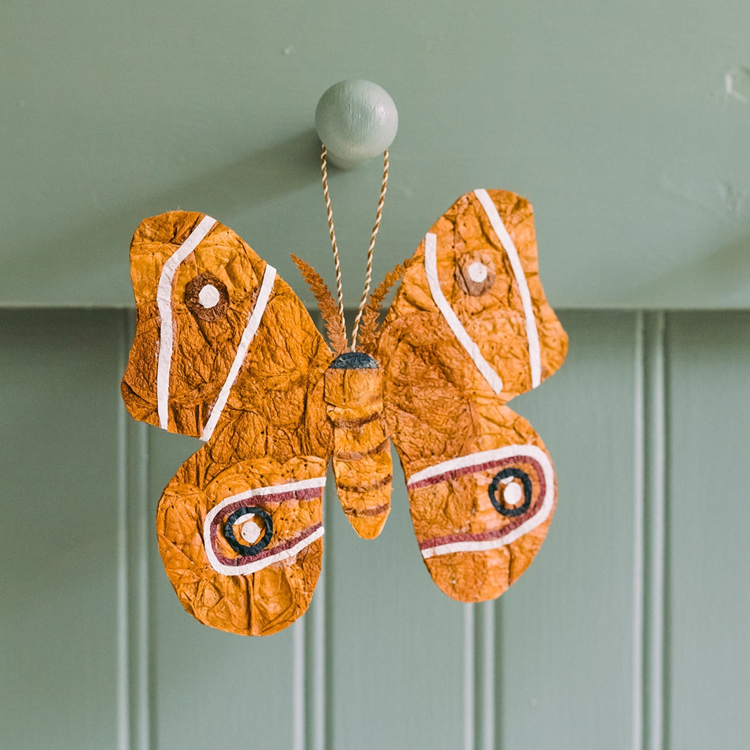 Silk Moth Ornament