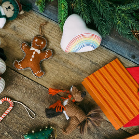 Rainbow Heart Ornament