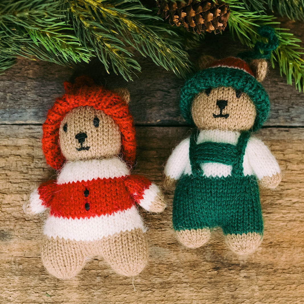 Swiss Bear Ornament