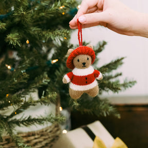 Swiss Bear Ornament