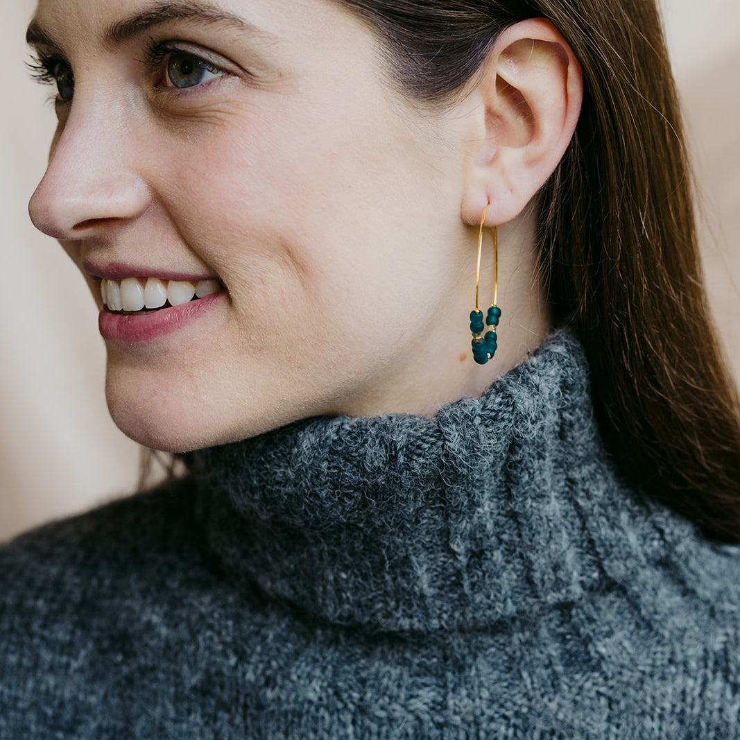 Inspire Morse Code Earrings