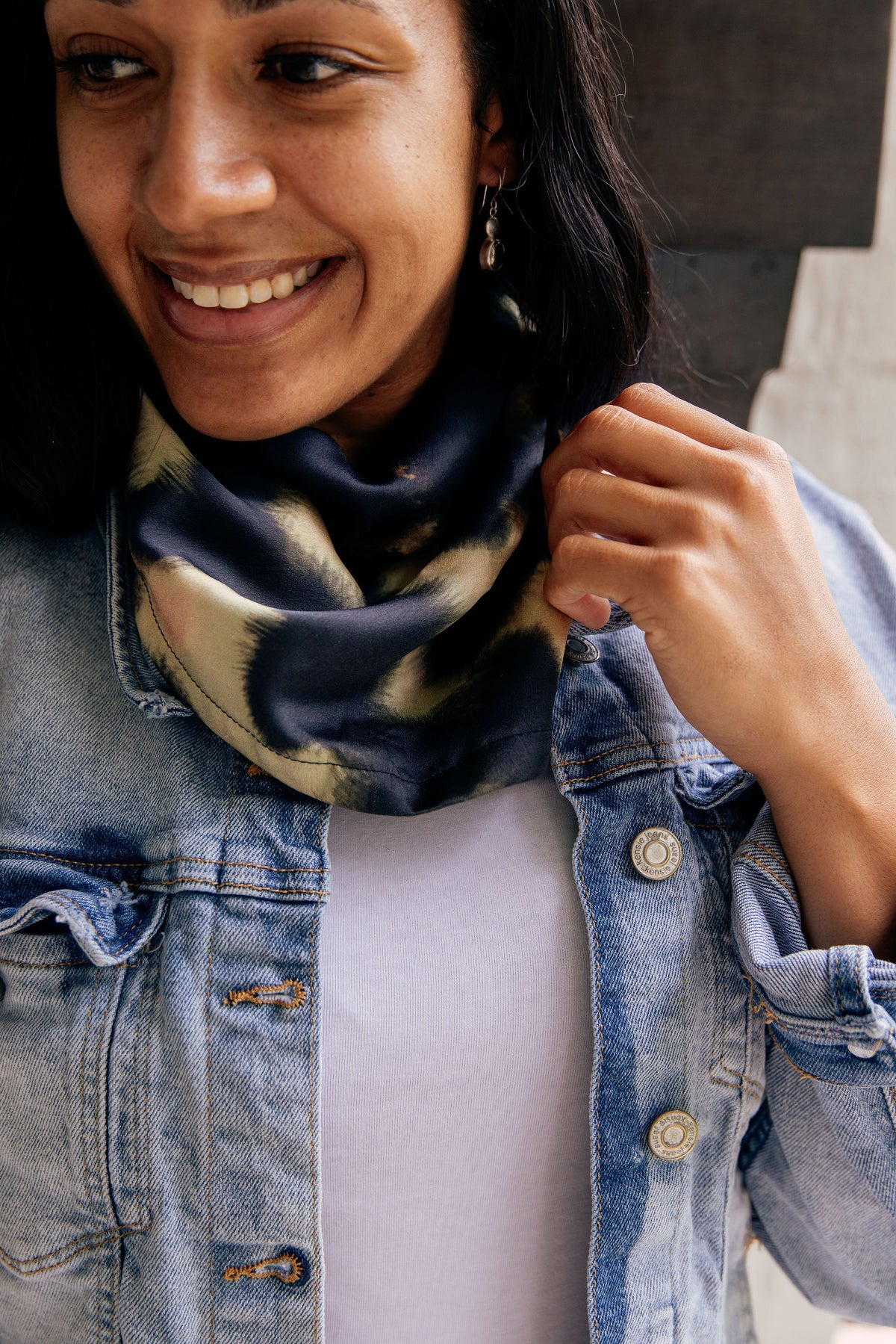 Blurred Animal Scarf