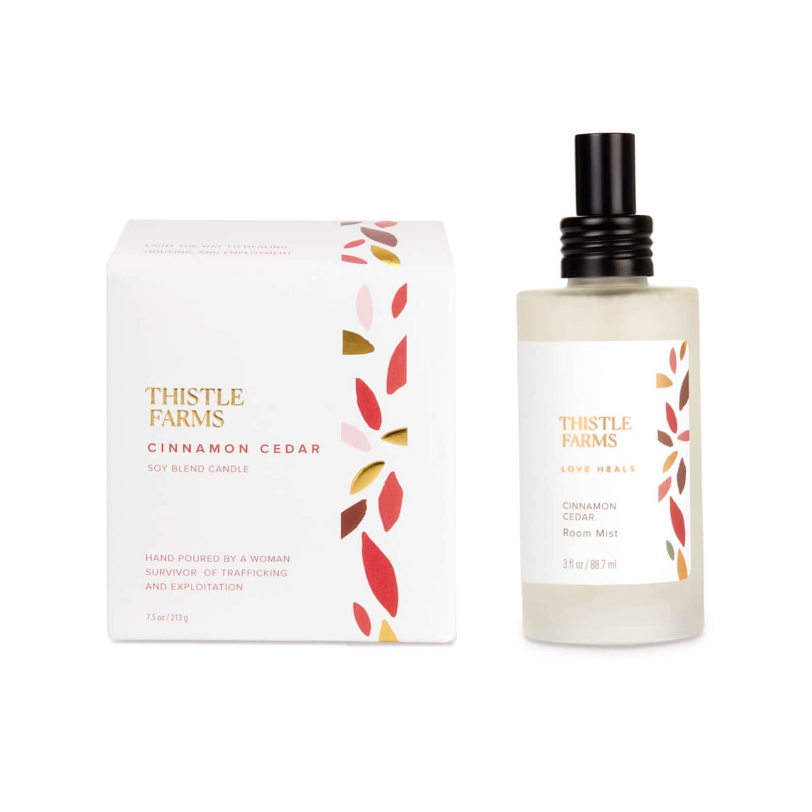 Holiday Candle + Room Mist Bundle