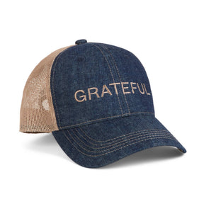 Grateful Denim Trucker Hat