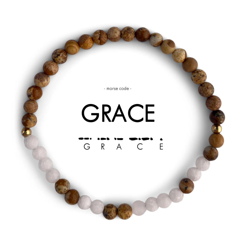 Grace Morse Code Bracelet