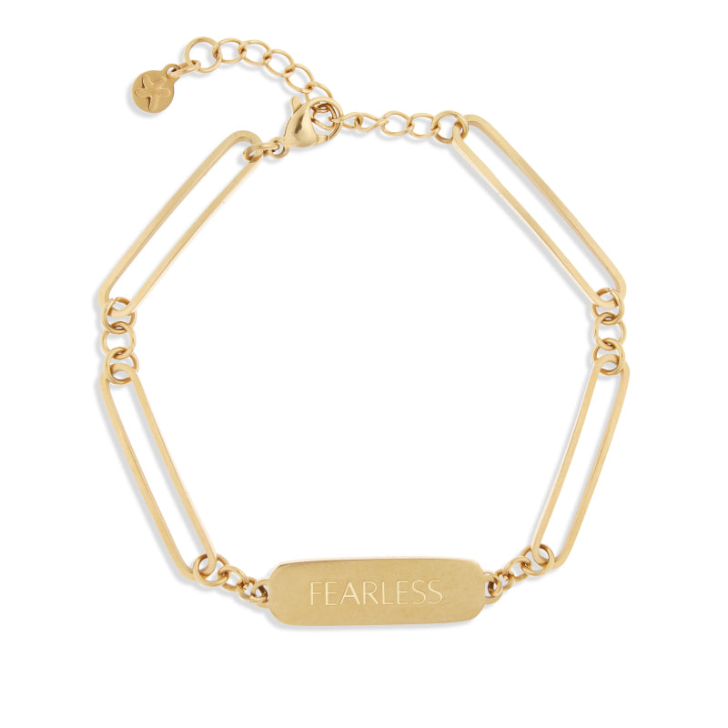 Fearless Paperclip Bracelet