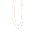 Gold Chain and Pearl Necklace