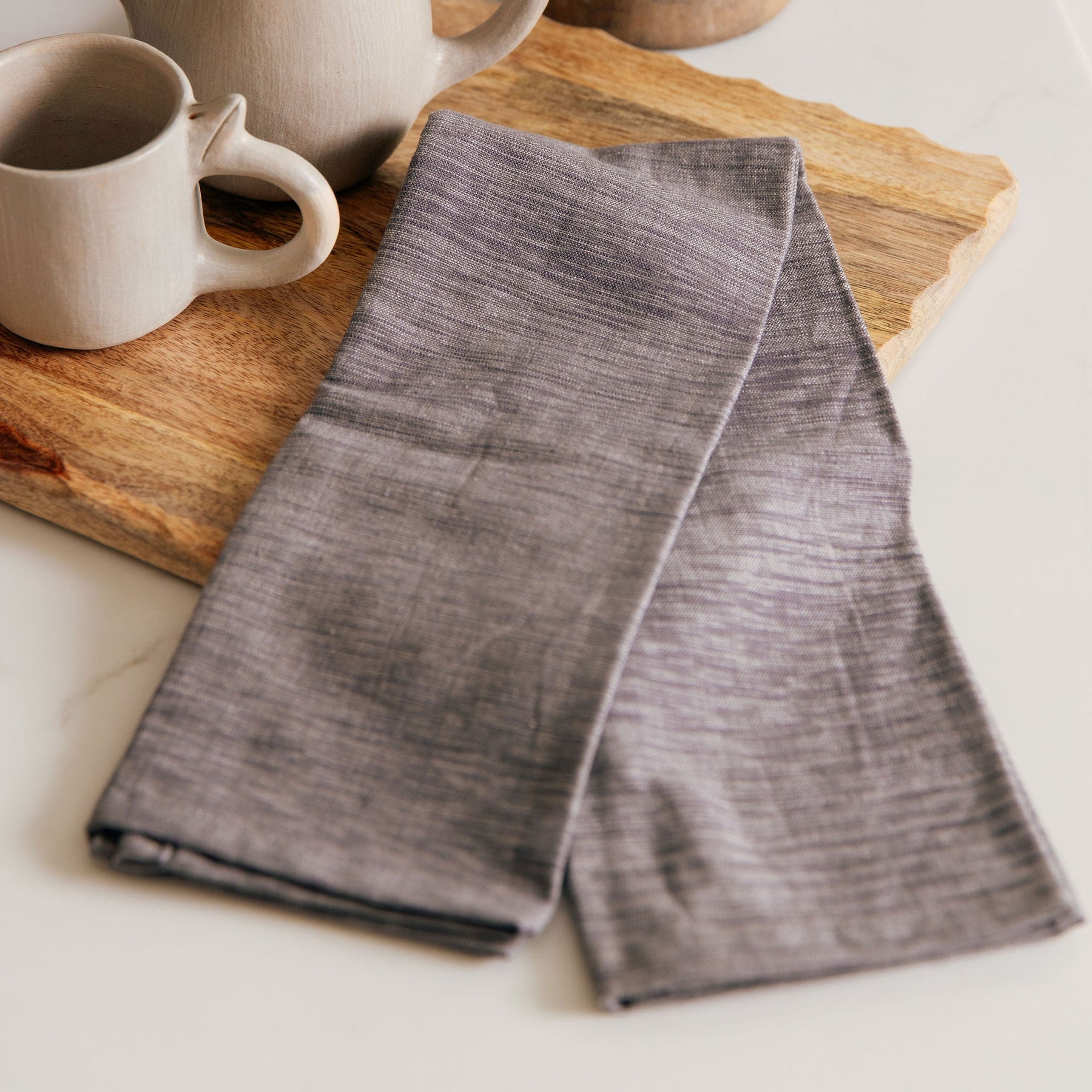 Handwoven Ikat Kitchen Towel