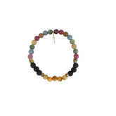 Lava Bead & Tourmaline Bracelet
