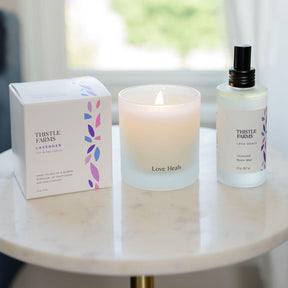 Bulgarian Lavender Candle + Room Mist Bundle