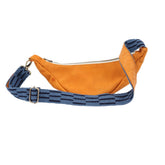 Leather Crescent Bag