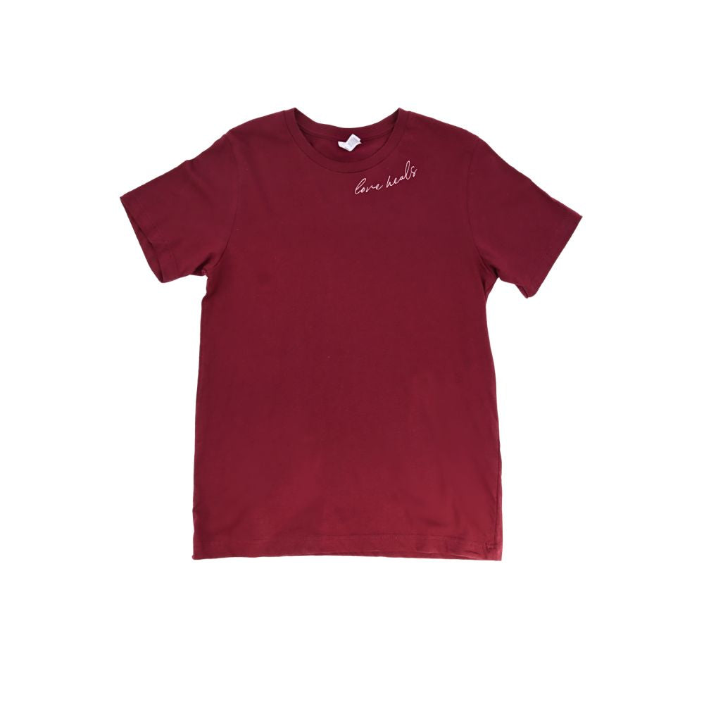 Love Heals Script Tee