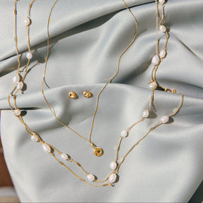 Mwala Olive Pebble Pendant