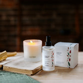 Palo Santo Sage Candle + Room Mist Bundle