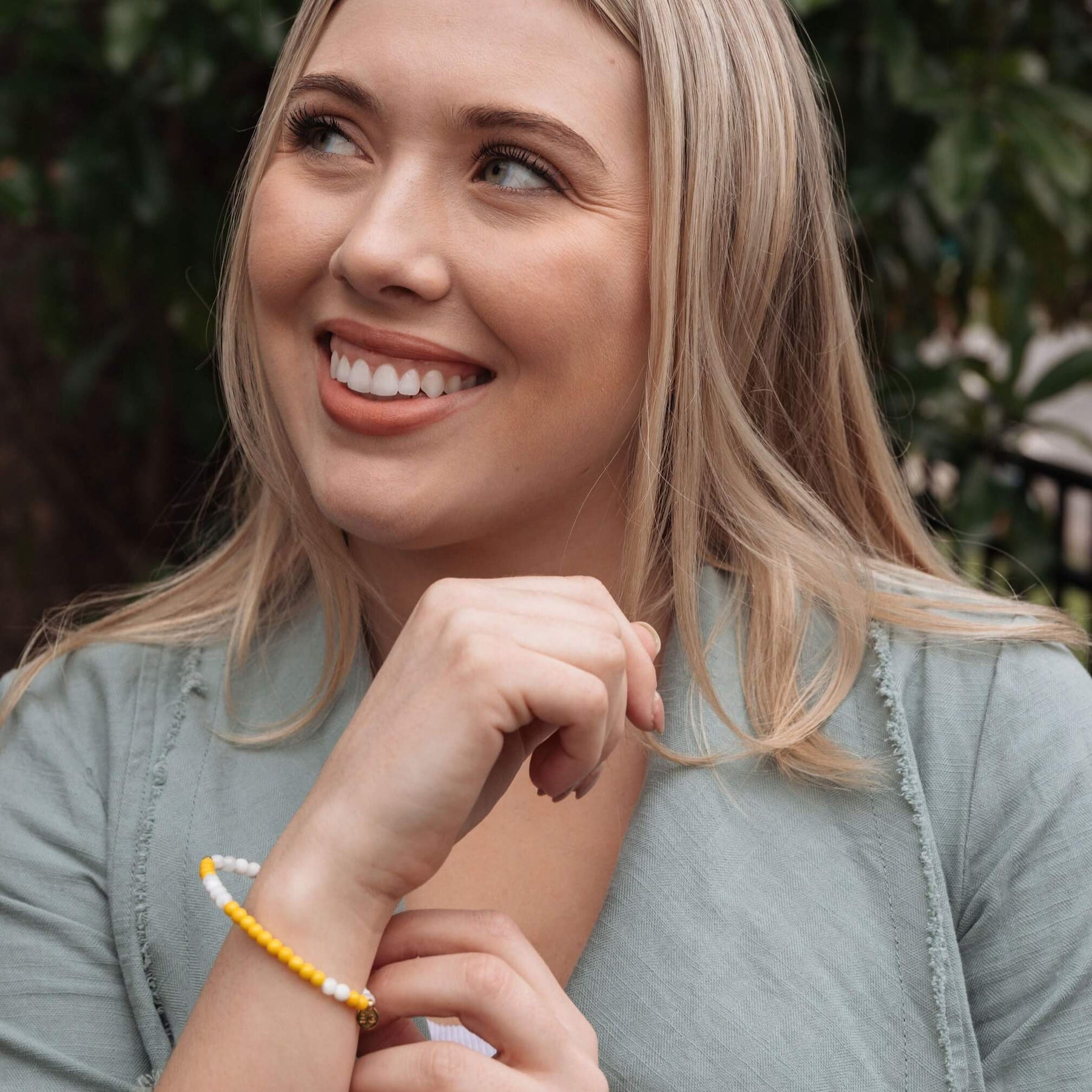 Sunshine Morse Code Bracelet