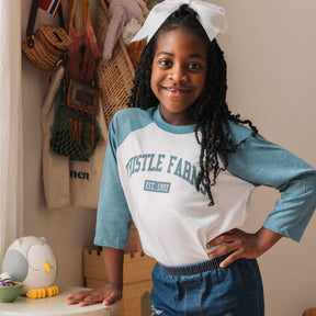 3/4 Sleeve Thistle Farms Est Baseball Tee, Youth