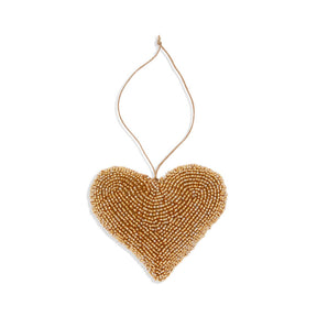 Beaded Heart Ornament