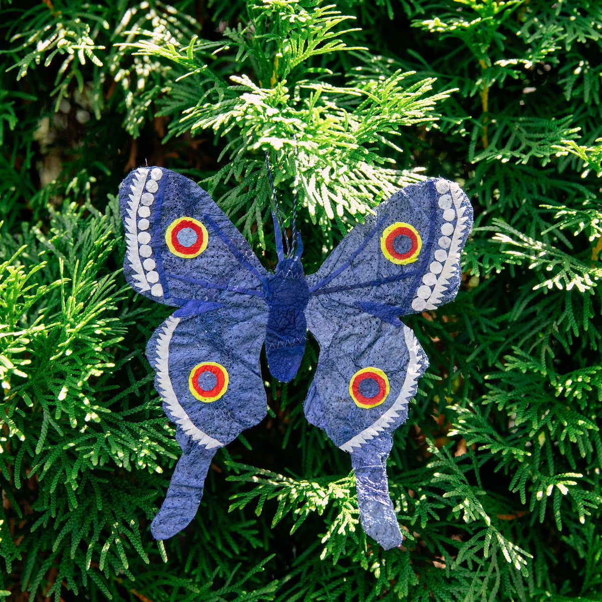 Butterfly Silk Ornament