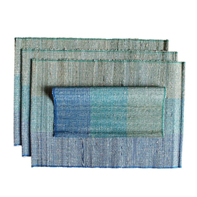Banana Plant Fiber Placemat Set Natural Woven